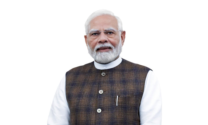Prime Minister Narendra Modi speaking at a public event